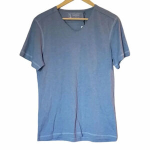 Daniel Buchler Pima Cotton Blue Tee S